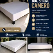 Box spring camero original de calidad 👏 - Img 56650770
