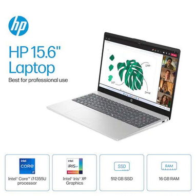 🍒Laptop Hp 15-fd00133wm🍒i7-13/16GB/512GB🍒$790 - 5/6