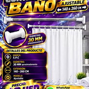 CORTINERO DE BAÑO, ENTREGA DE FACTURA. NUEVO EN SU EMPAQUE. VARIEDAD DE ARTÍCULOS PARA SU HOGAR - Img 57411580