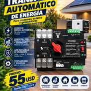 ⚡☀️ TOMZN TOQ7-125A/3P/220V | Transfer Automático para Energía Solar y Generadores 🔋🏠 | $55 USD - Img 58143193