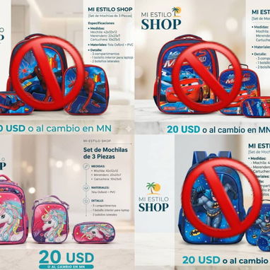 Mochilas de todo tipo para niños y niñas‼️ - 6/10