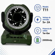 Ventilador recargable T11 nuevos - Img 56572462