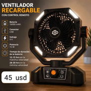 Ventilador reccargable f6 - Img 55575609