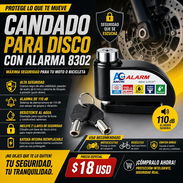 Candado de disco con alarma - Img 58051557
