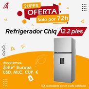 Refrigerador 12.2 pies marca chiq - Img 53857288