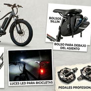 🚴♂️ Bicicletas Eléctricas, Bolsos de Transporte, Porta Pomo, Luces, Pastillas de Freno, Pedales Pro y Más Accesorios - Img 54972850