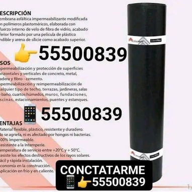 Servicio Profesional En La Colaboración Montaje y Reparación Manta Alfatica o Papel De Techo Con Todo Incluido - Img 122948526