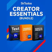 🟠 Para Photoshop y Premiere: SK Tadas – Creator Essentials (Bundle) - Img 54623142