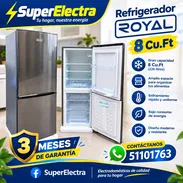 Refrigerador Royal de 8 pies conjelador abajo de escarcha - Img 57905451