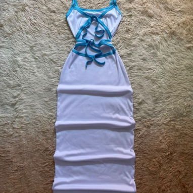 Vestidos de doble lazos con filo - 2/5