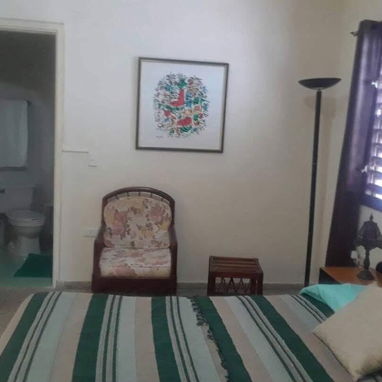 Renta de apartamento en 1er Piso, en vedado de 2 habitaciones y 2 baños, 2 terrazas - 9/9