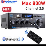 Amplificador Bluetooth 800w Nuevo en Caja - Img 45555386
