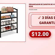 ORGANIZADOR DE ZAPATOS DE 4 NIVELES CH-N568 - Img 58212896