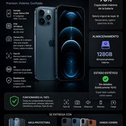 iPhone 12 Pro 128GB 🔥 Como Nuevo | Face ID OK | Full Original + Extras - Img 55248621