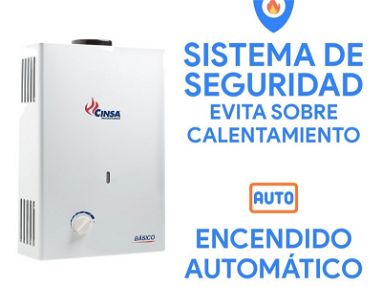 Calentador de Gas Instantáneo NUEVO - Marca Cinsa Cin-06 - MOVIL 53196146 - TONY - Img 65814567