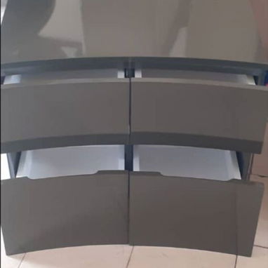 Set de baño: lavamanos tipo encimera con llave mezcladora y herrajes, gavetero y 2 espejos con Luces LED - Img 124958239