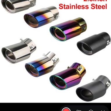 Colas embellecedores  de tubo de escape facil intalación lo hace usted mismo. Solo dos tornillos no hay q soldar - Img 101885175