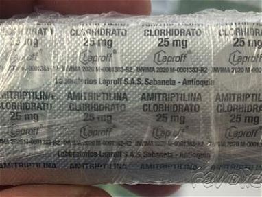 Amitriptilina 25mg. Blister de 10 tabletas - Img main-image-45697719
