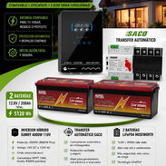 ⚡ Sistema de Respaldo 24V con Inversor Híbrido SUMRY  🔋 Capacidad: 5120 Wh ⚡ Potencia continua: 4000 W 🚀 Potencia pico - Img 56539523