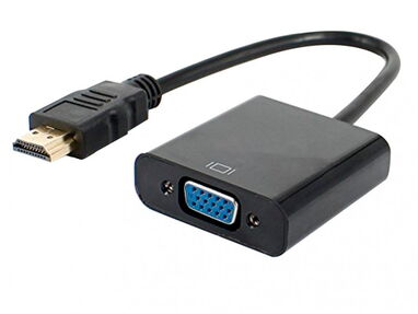 Adaptador de HDMI a VGA salida a vídeo - Img main-image-42608509