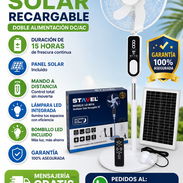 Ventilador Solar Recargable STAVEL 16" con Panel Solares y Batería LiFePO4 para Apagones en Cuba - Img 55582747