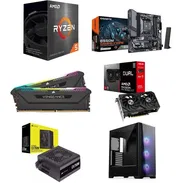 ESTRENA PC AM4 Ryzen 5 5500 🤩 Gigabyte B550M Gaming X WIFI6 -32GB -RX 9060 XT 8GB -750W 🆕 0km - Img 55112474