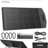 Panel Solar Portátil MARBERO 100W Características ☀️ Potencia máxima: 100 W ⚡ ,A 200 usd. - Img 56905302