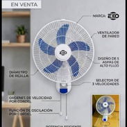 Ventilador de pared eko - Img 57624426
