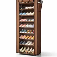🔖Zapateras de 9 niveles con lona - Img 55002363