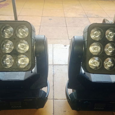 Combo de luces robóticas profesionales para escenarios, bares o negocios - Img 125891935