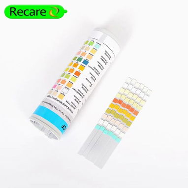 Tiras Reactivas Orina Uric 10 CF 🧪 100 tiras – 10 pruebas: glucosa, proteínas, sangre, leucocitos, nitritos, cetonas, - Img 123048172