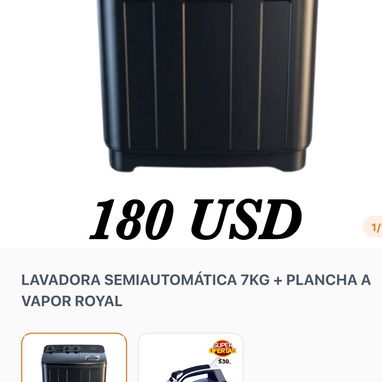 Lavadoras SEMIAUTOMÁTICAS - Img 119456627