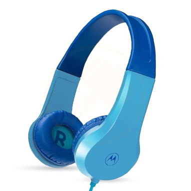 Audífinos con cable moto JR200 kids con micrófono volumen seguro 85dB diseño plegable - 2/3