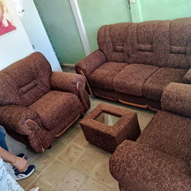 Juegos d sala en oferta todo totalmente de esponja 100% calidad y buena terminación mensajería gratis asta su casa - Img 122489884