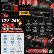 ⚡🔋 ¡CARGADOR INTELIGENTE 12V/24V 20A LIFEPO4 PROFESIONAL! 🔋⚡ ✅ Compatible con baterías 12V y 24V ✅ Pantalla digital in - Img 55520396