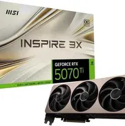 🎮 MSI Inspire RTX 5070 Ti 16GB OC 🎮 3xFan🔹1x16Pin🔹700WR🔹288mm🔹GDDR7🔹PCIe5🔹5nm TSMC🔹Q1 2025 🎮 0KM TODO 🎮 - Img 50615496