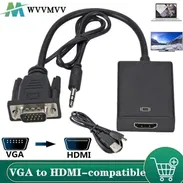 Adaptador VGA a HDMI 6 USD - Img 57870294