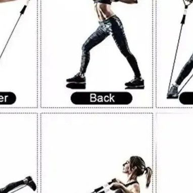 🏋️‍♀️ SET DE LIGAS ELÁSTICAS DE RESISTENCIA, ¡ENTRENA TODO TU CUERPO SIN SALIR DE CASA! 💪 - 3/3