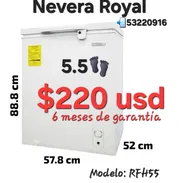 Nevera 5.5 pies Royal (6 meses de garantía) 53220916 - Img 55816744
