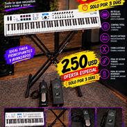 🎹 ¡OFERTA DE OTOÑO! ALESIS KEYLAB ESSENTIAL 88 + ACCESORIOS — 250 USD - Img 58384368