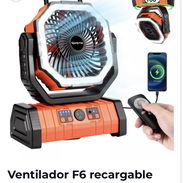 Ventilador F6 recargable 20000 mah - Img 57302557