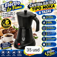 Cafetera eléctrica de 6 tazas - Img 57861614