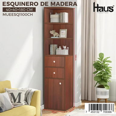 Estantes esquineros  Madera - 2/5