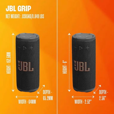 🍑JBL Grip Portable Bluetooth Speaker – Bocina Bluetooth portátil resistente🍑 - Img 116623091