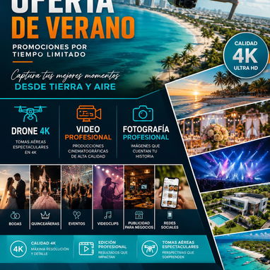 ¡EXCLUSIVO! Lleva tu negocio o evento al siguiente nivel con Drone 4K, Fotos y Video Profesional 🚀 - Img 123386607