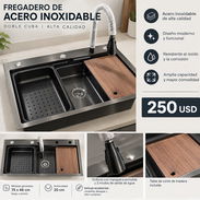 Fregadero de acero inoxidable AQUA PLUS PREMIUM - Img 57271248