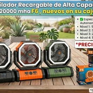 Ventilador recargable - Img 58166622
