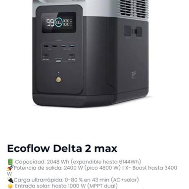 Ecoflow platas - Img 121325723
