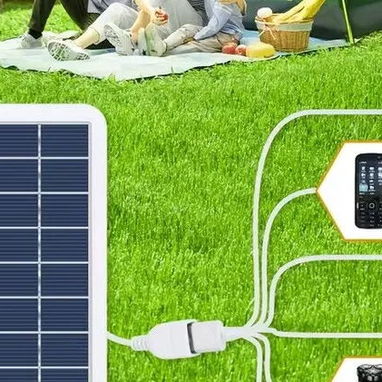 -Panel solar portatil. disponible (para powerbanks y otros ) - 2/3