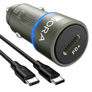 Cargador de carro USB Tipo C 20W. Carga rápida - 1Hora GAR156 💚 🌐 $4.96 - Img 56377247